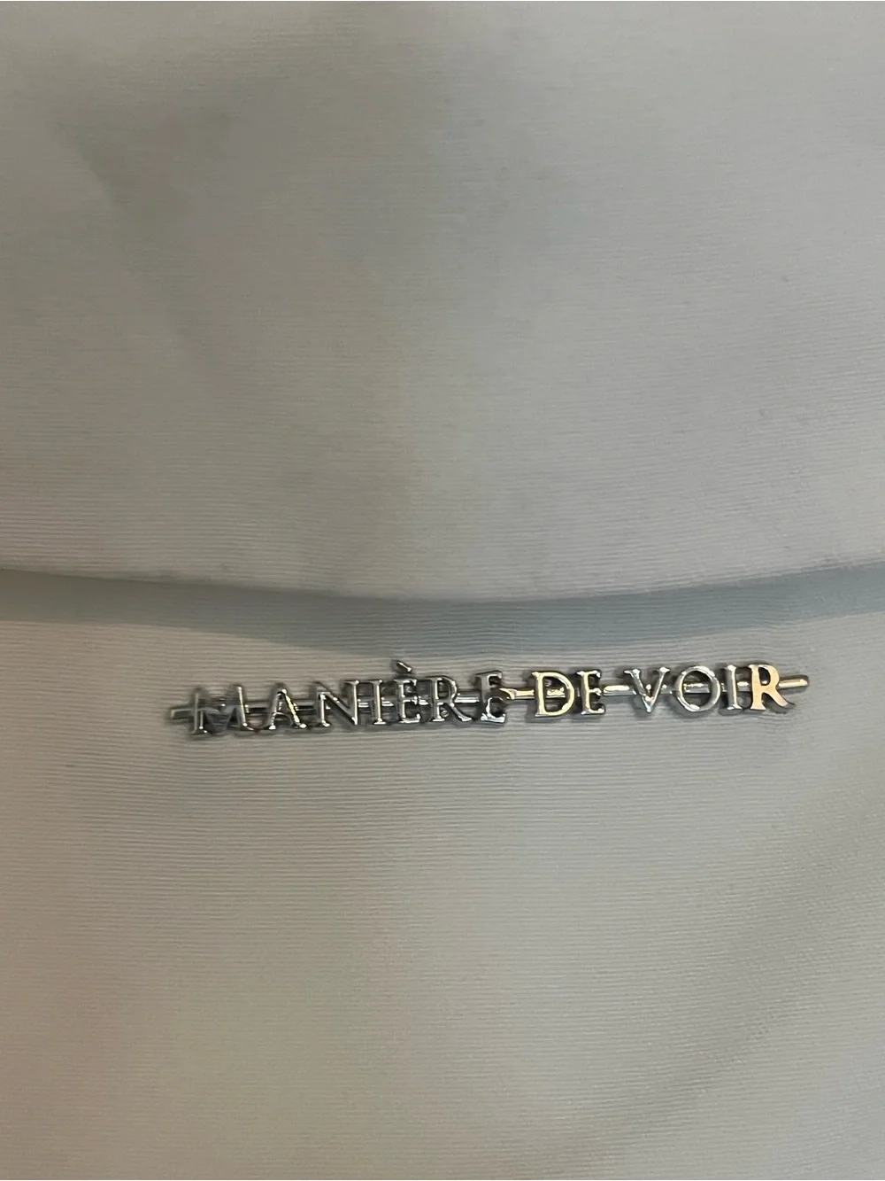 Maniere De Voir Off-White Tailored Blazer Romper